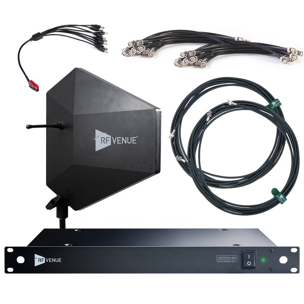 9 Channel Wireless Microphone Upgrade Pack with Diversity Fin IPX Antenna
